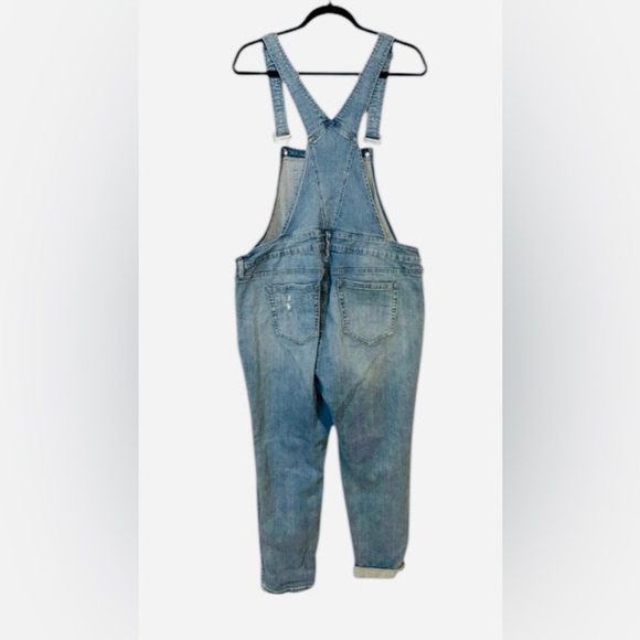 TORRID- Blue Denim Jeans Overalls - Picture 7 of 7